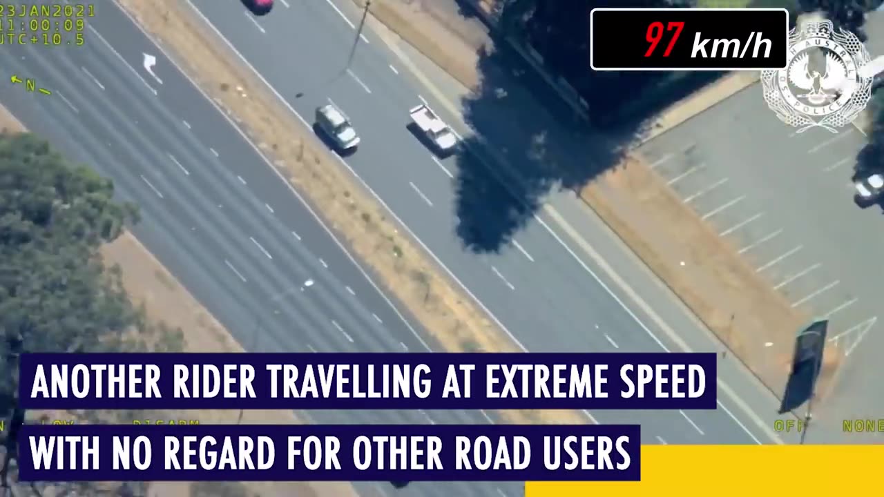 Extreme speed on road