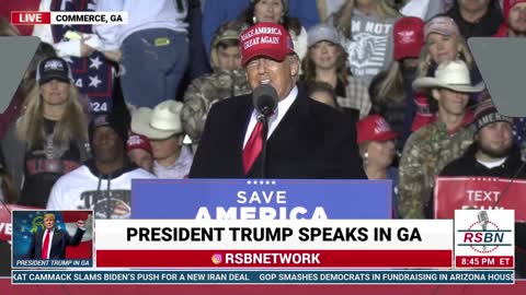 President Trump Rally - Georgia