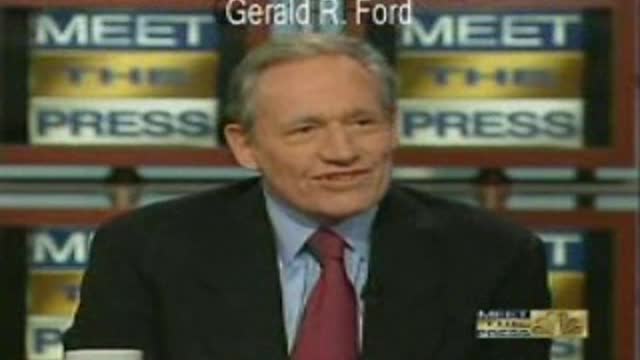 Journalist Woodward: The Presidency is a straightjacket