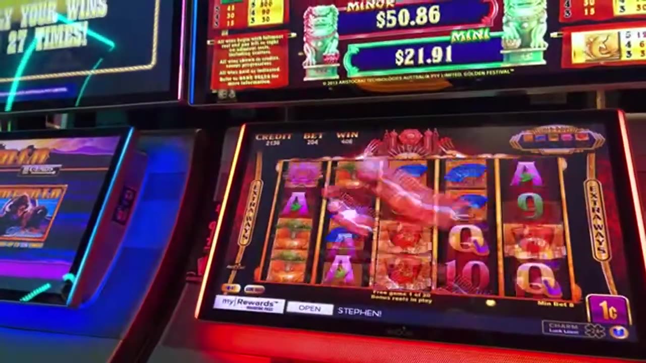 Las Vegas Casino Action Long Video