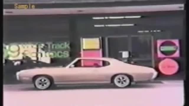 1969 WIDE-TRACKIN' PONTIAC TV COMMERCIAL