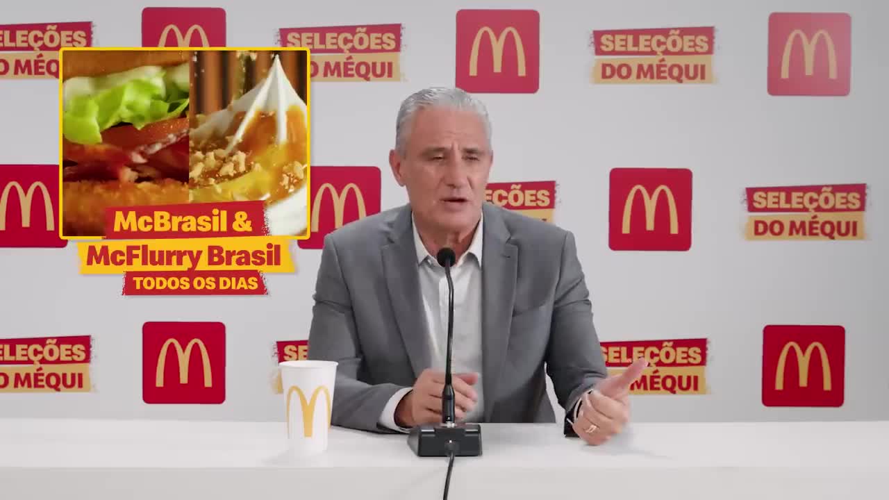 Tite Convoca: McBrasil 🍔🇧🇷