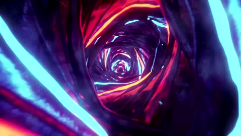 Neon Tunnel Live Wallpaper Engine Desktop [anidraw.net]