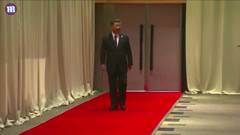 Awkward moment Xi Jinping’s aide forcefully blocked from entering BRICS summit