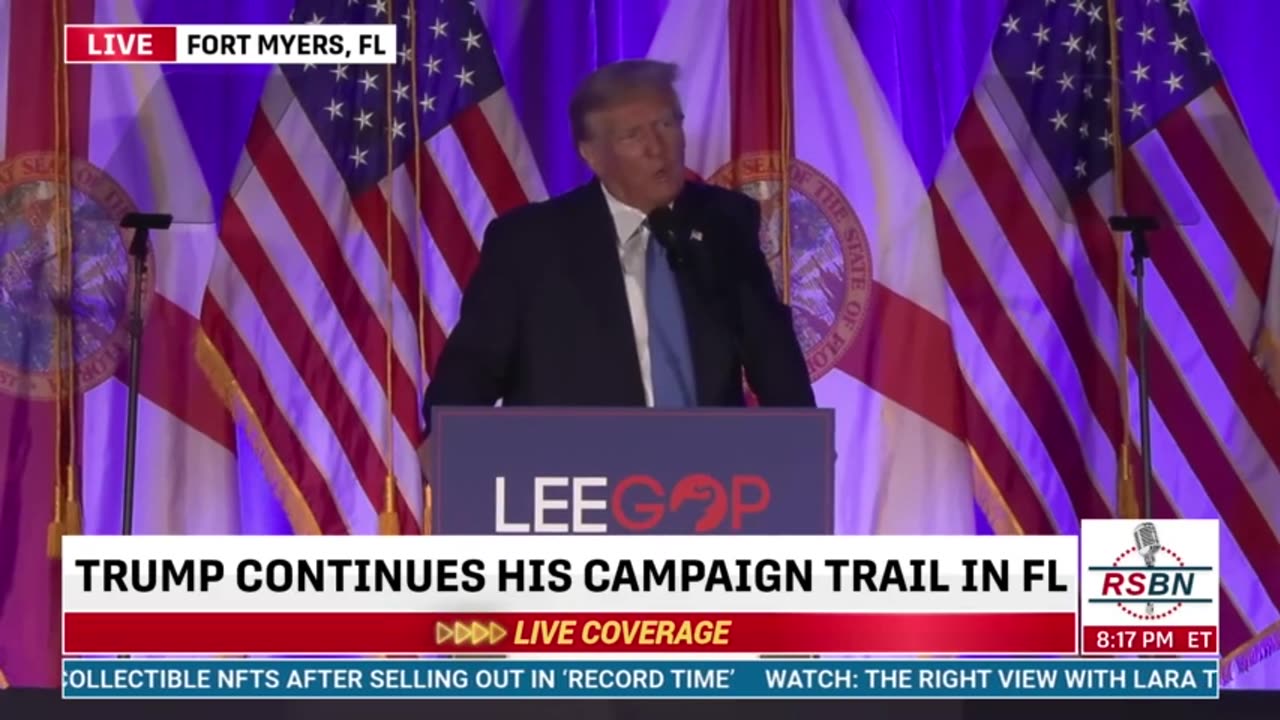 FULL SPEECH: President Donald J. Trump Speaks at Lee County GOP Dinner 4/21/23