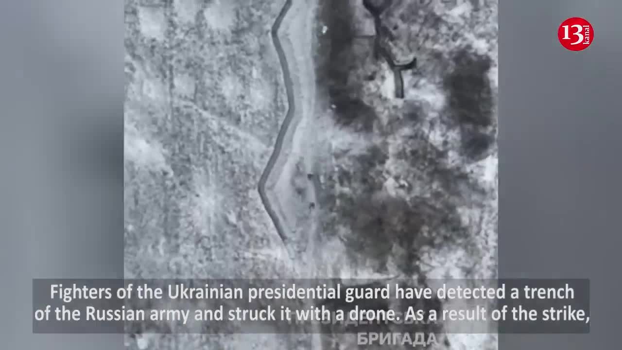 "They throw away their weapons and run away" - drone responds to Russians who fired from trench