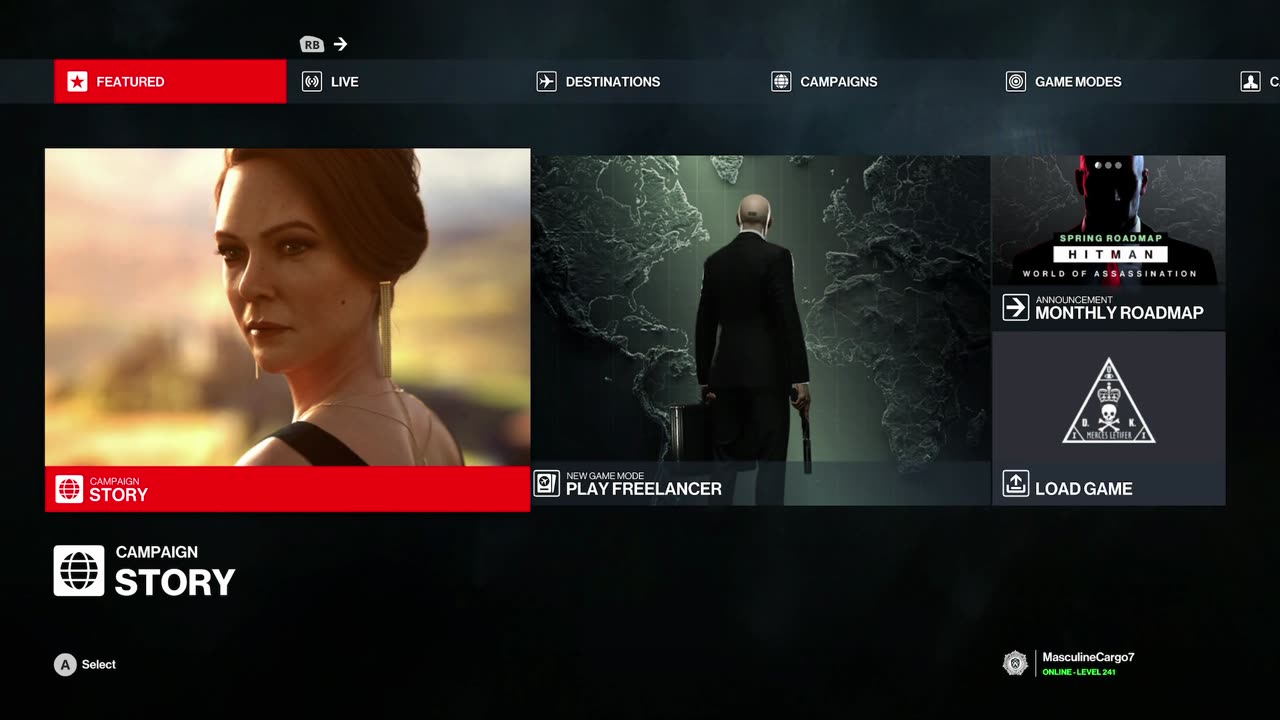 HITMAN KILLING A SNAKE HUNTER
