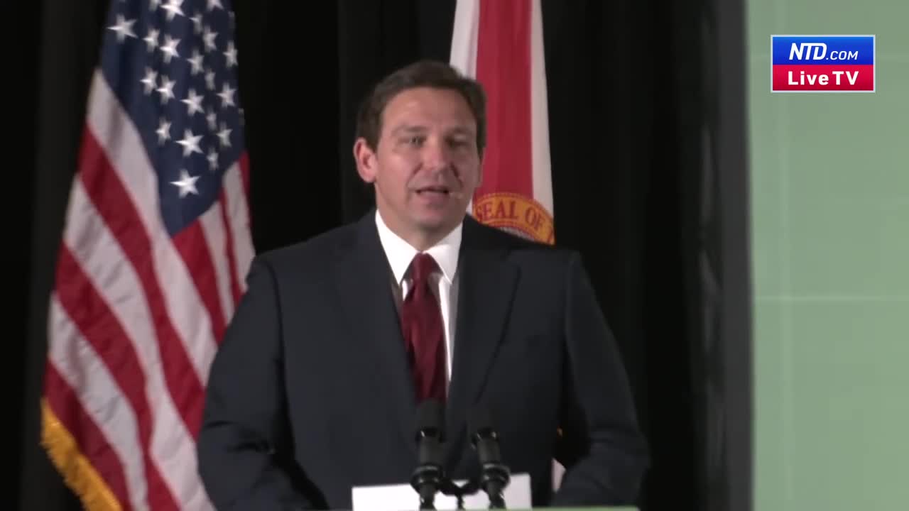 LIVE: The Freedom Blueprint: Gov. Ron DeSantis Speaks in Orlando, Florida