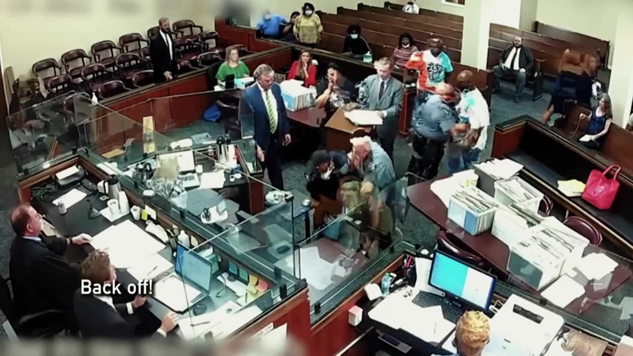 Killers getting attacked in court