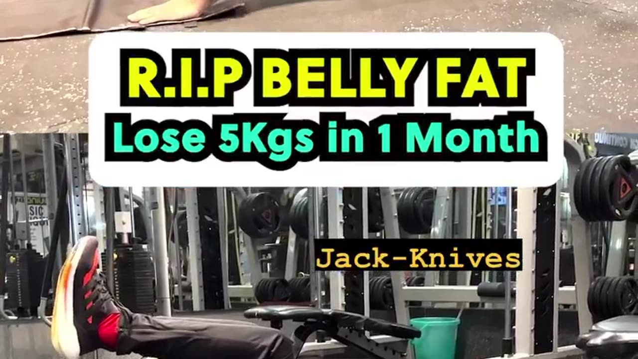 Loose belly fat exercises