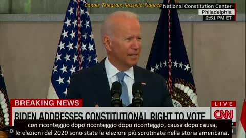 Joe Biden: la frode è la grande bugia