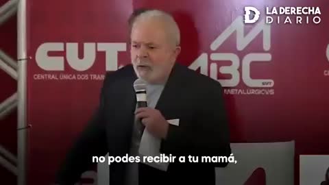 Lula Da Silva amenaza no vacunados como criminales