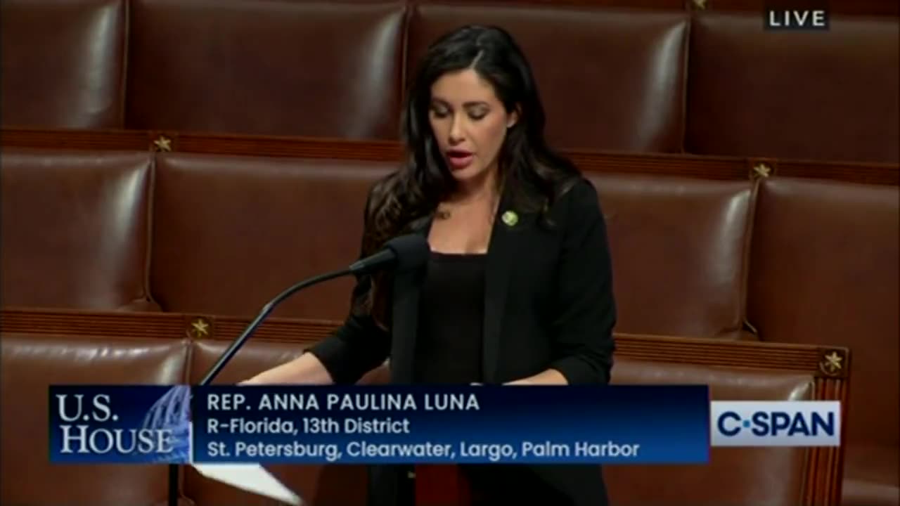 Anna Paulina Luna's resolution to censure Adam Schiff & fine him 16 million dollars for his Lies