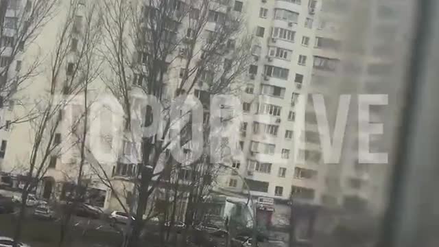 Shooting in Obolon in the north of Kiev