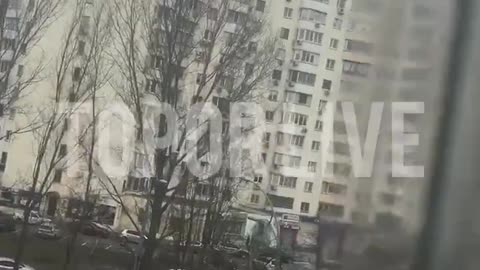 Shooting in Obolon in the north of Kiev