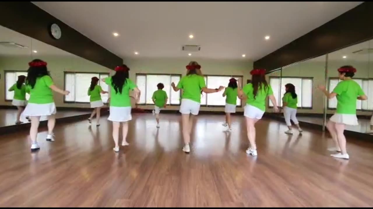 Rockin' Around The Christmas Tree - Line Dance(Beginner)