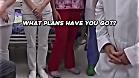 Vladimir Putin Visits A Children's Hospital (Old Clip)