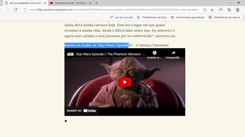 Ator que desabafou sobre traumas psicológicos ao fazer Jar Jar Binks volta ao universo de 'Star Wars