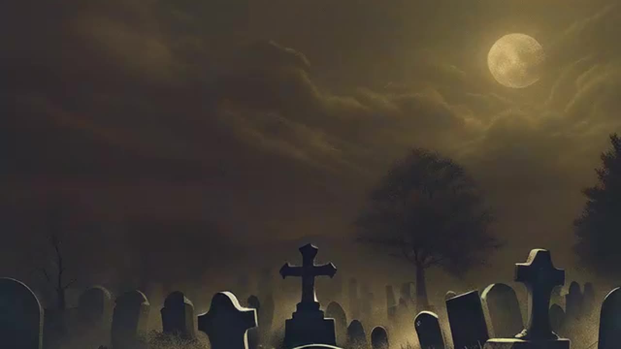 Graveyard Blues - Seventh Sunset (ai generated video)