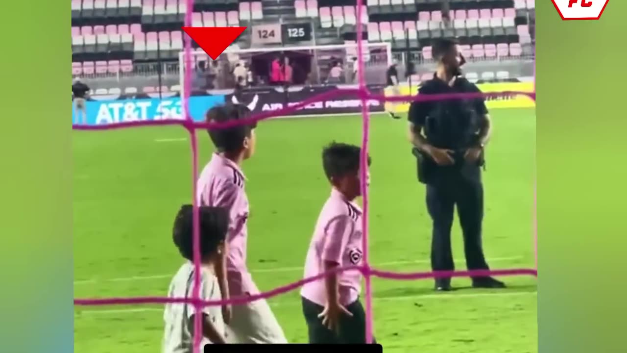 Messi three son shows skill that they are son of messi 😍
