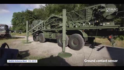 Footage and Demo of Ukrainian Mobile Secure Coms Tower