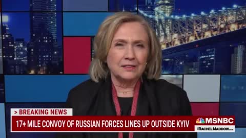 Hillary comparing Ukraine to Afghanistan.🙄 *See Description*