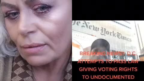 They're they're trying to fix the elections with a legal immigrants