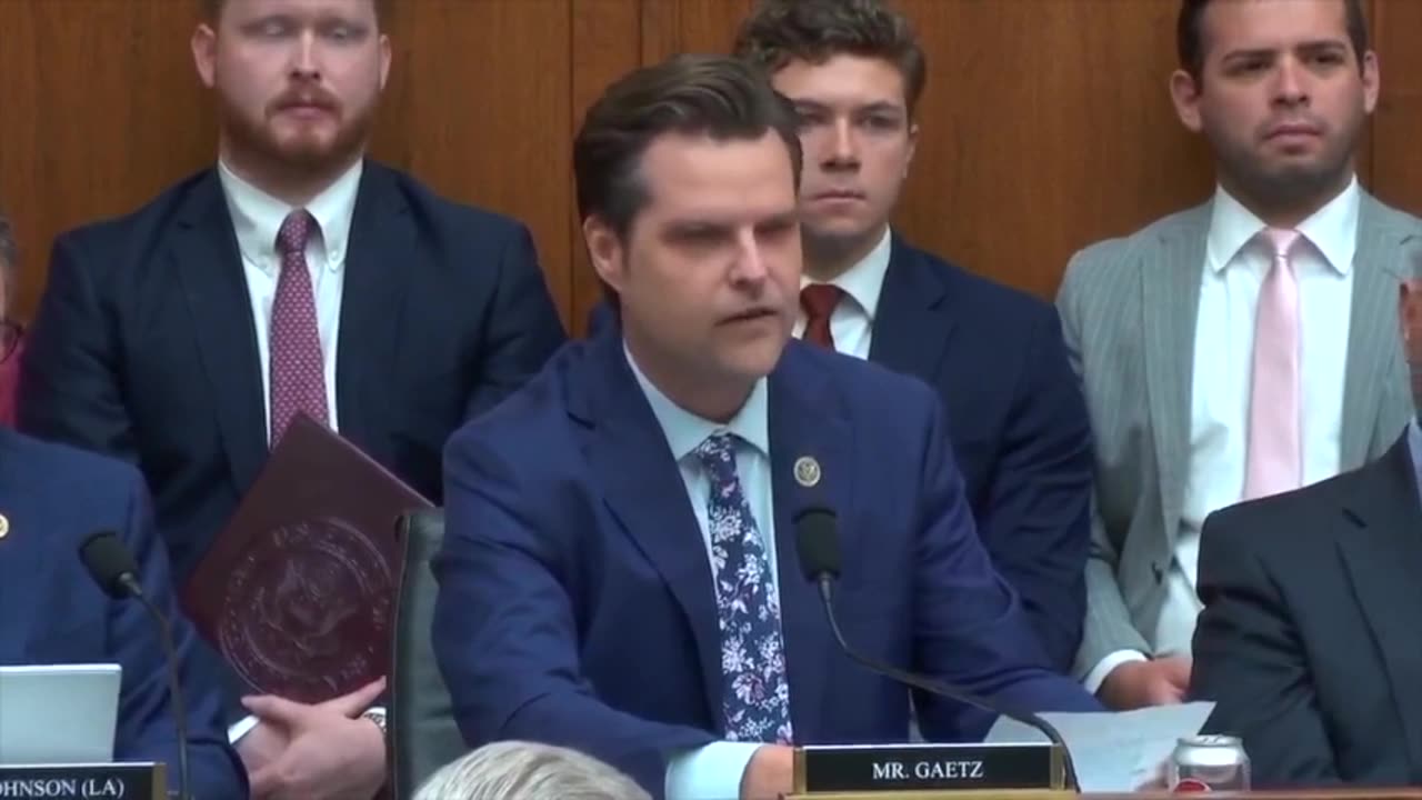 Matt Gaetz Asks FBI Dir. Wray ‘Are You Protecting the Bidens?’