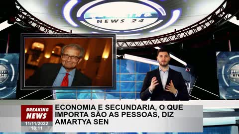 A economia é secundária, o que importa é as pessoas, diz Amartya Sen