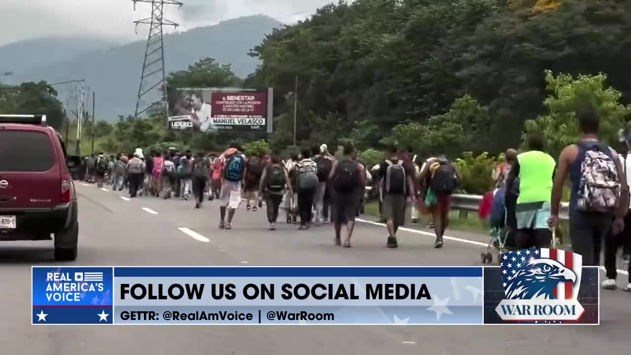 It's an invasion. Massive 8,000 person migrant caravan headed straight to Arizona.