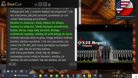 X22 REPORT🔴 3021a – Fed w pułapce, implodować bankowości, wzrost zdecentralizowanego systemu finan