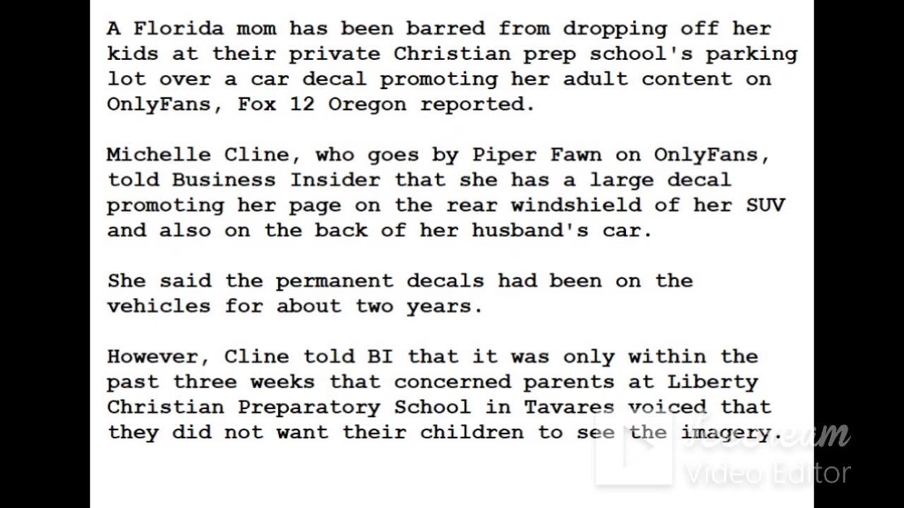 24-0201 - Florida mom barred from dropping kids at private school over OF decal