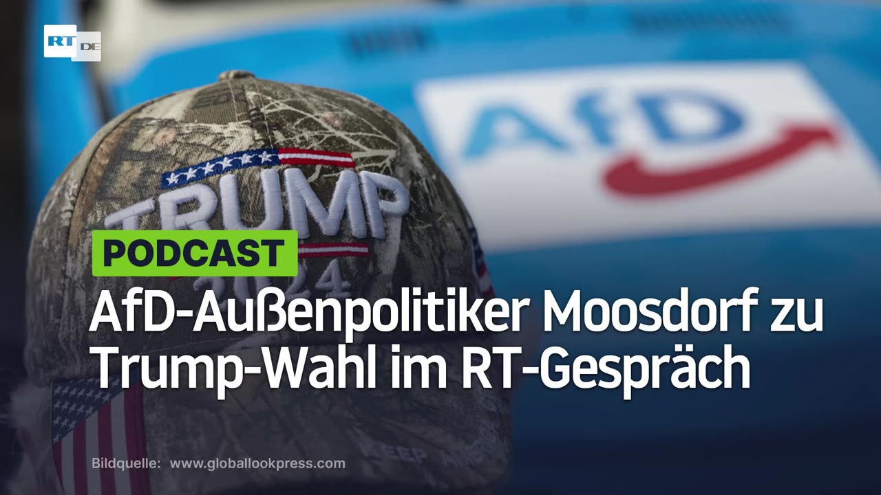 Pervertierung muss ein Ende haben: AfD-Außenpolitiker Moosdorf zu Trump-Wahl im RT-Gespräch