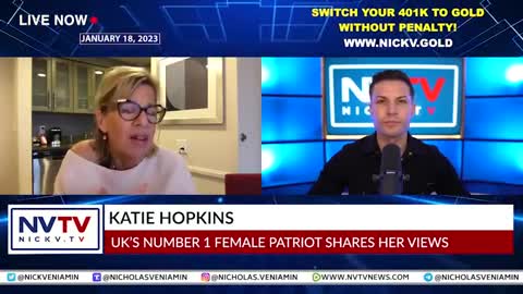 Katie Hopkins UK's Number 1 Patriot Shares Her Views