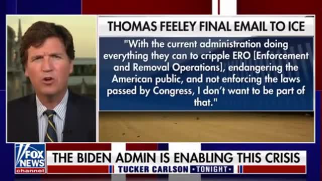Tucker - Aug 03, 2021 - ICE Whistleblower Thomas Feeley