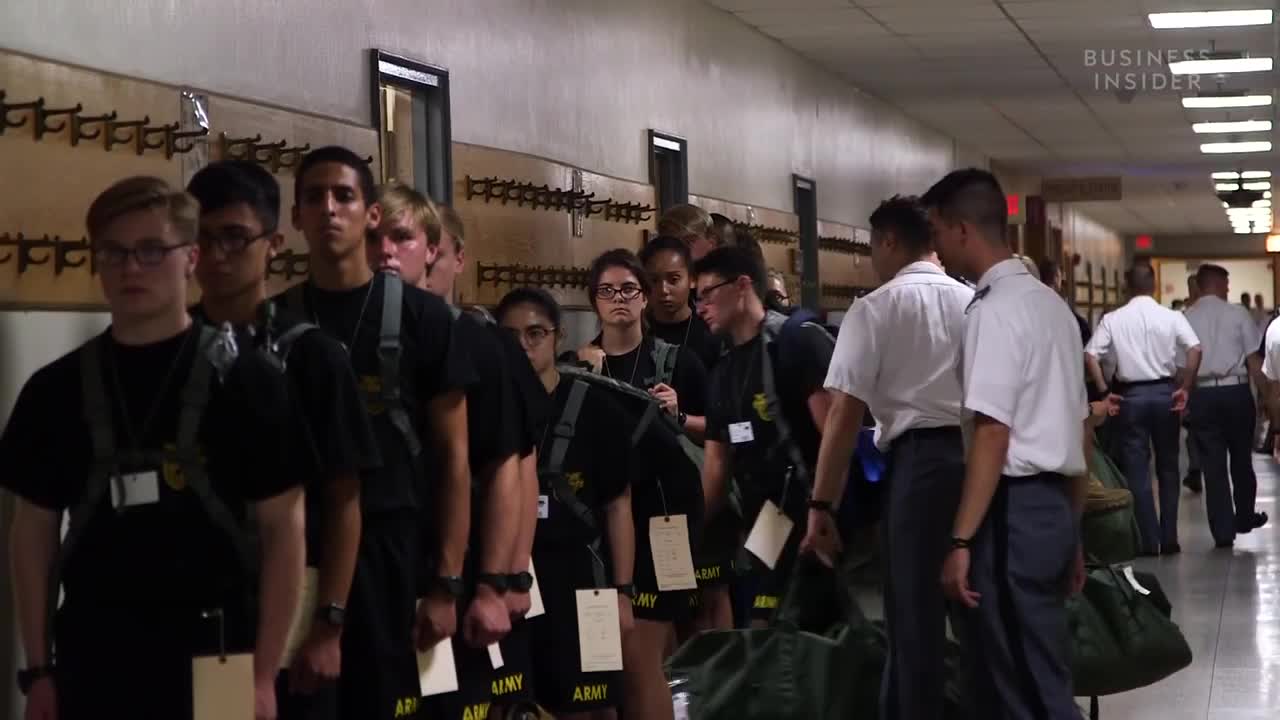 What New Army Cadets Go Through On Their First Day At West Point | Boot Camp | Business Insider