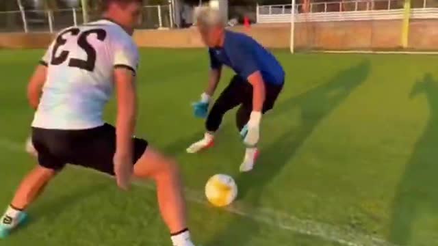 Attacker Vs. Goalkeeper
