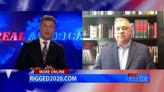 REAL AMERICA -- Dan Ball W/ David Bossie, How Democrats Hide Behind Conservative Censorship, 4/27/22