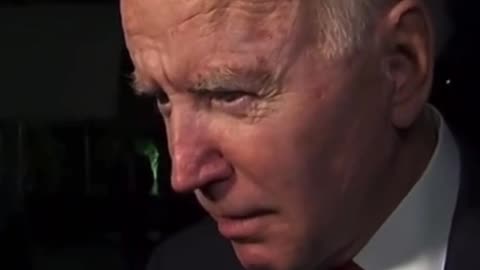 Biden slips up at the end.