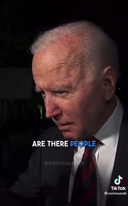 Biden slips up at the end.