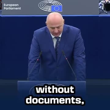 Mislav Kolakušić (MEP Croatia) - YOU USED TO CALL THEM REFUGEES ... (eng sub)