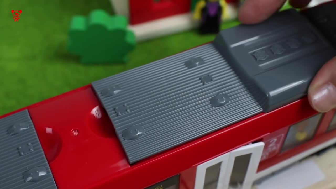 Tram for kids and wooden brio trains for kids - railway for kids
