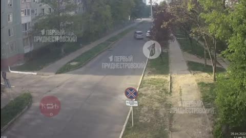 Security Footage From The Attack In Transnistria (Moldova) Blaiming Russia And Ukraine