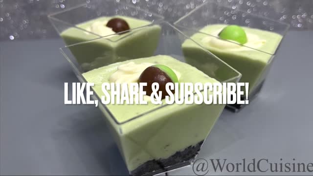 No Bake Aero Mint Cheesecake Mini