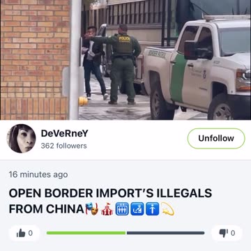 Illegal Chinamen entering the border with the corrupt help