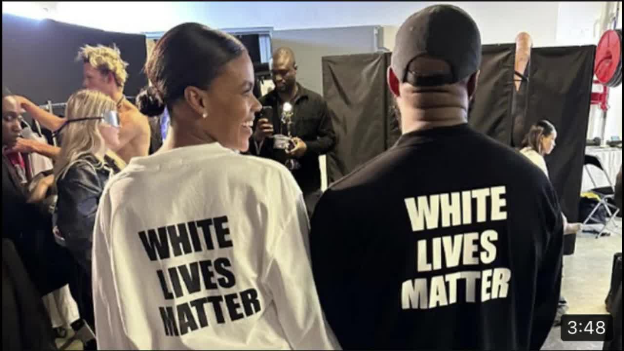 Kayne West's WLM tee shirt has a meaning