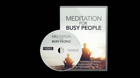 Meditation For Busy People