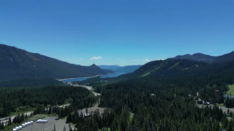 Snoqualmie Summit and Lake Keechelus