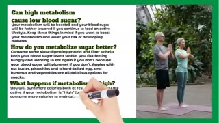 How does Metabolism Affect Healthy Blood Sugar