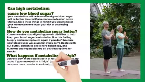 How does Metabolism Affect Healthy Blood Sugar